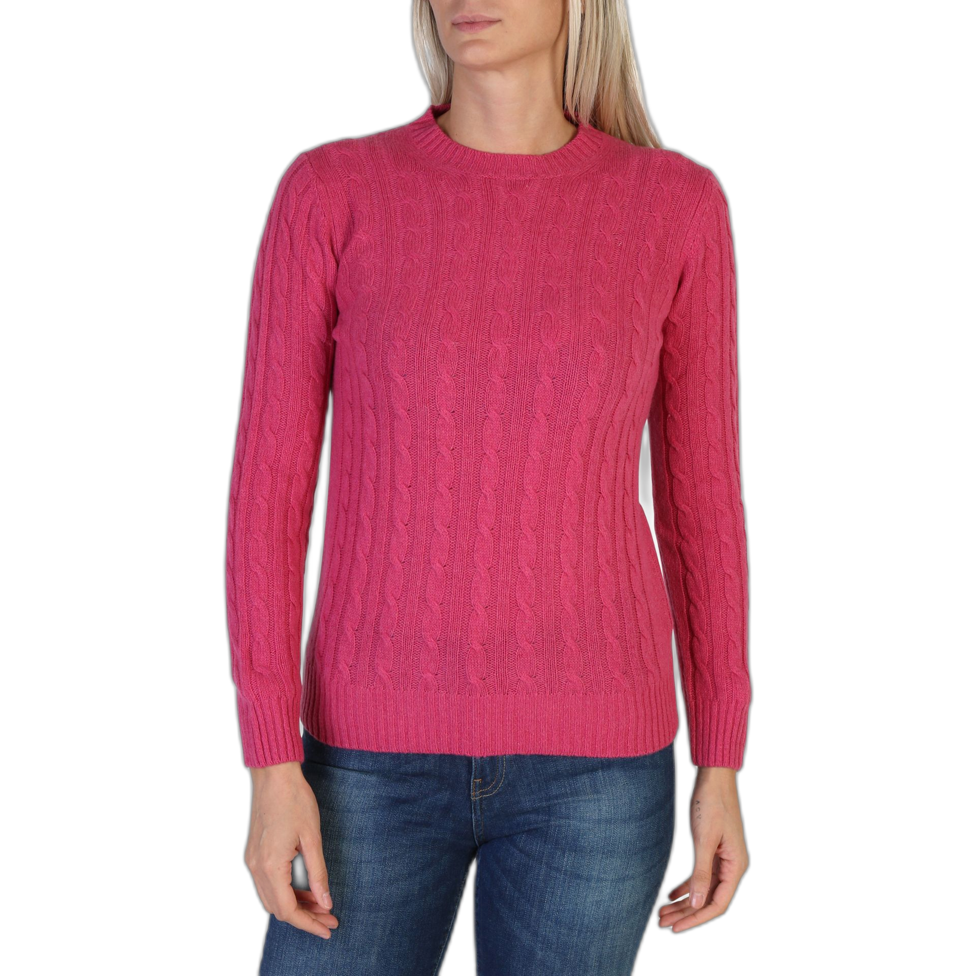 100% Cashmere Sweaters (DO-FF7-TRECCE)