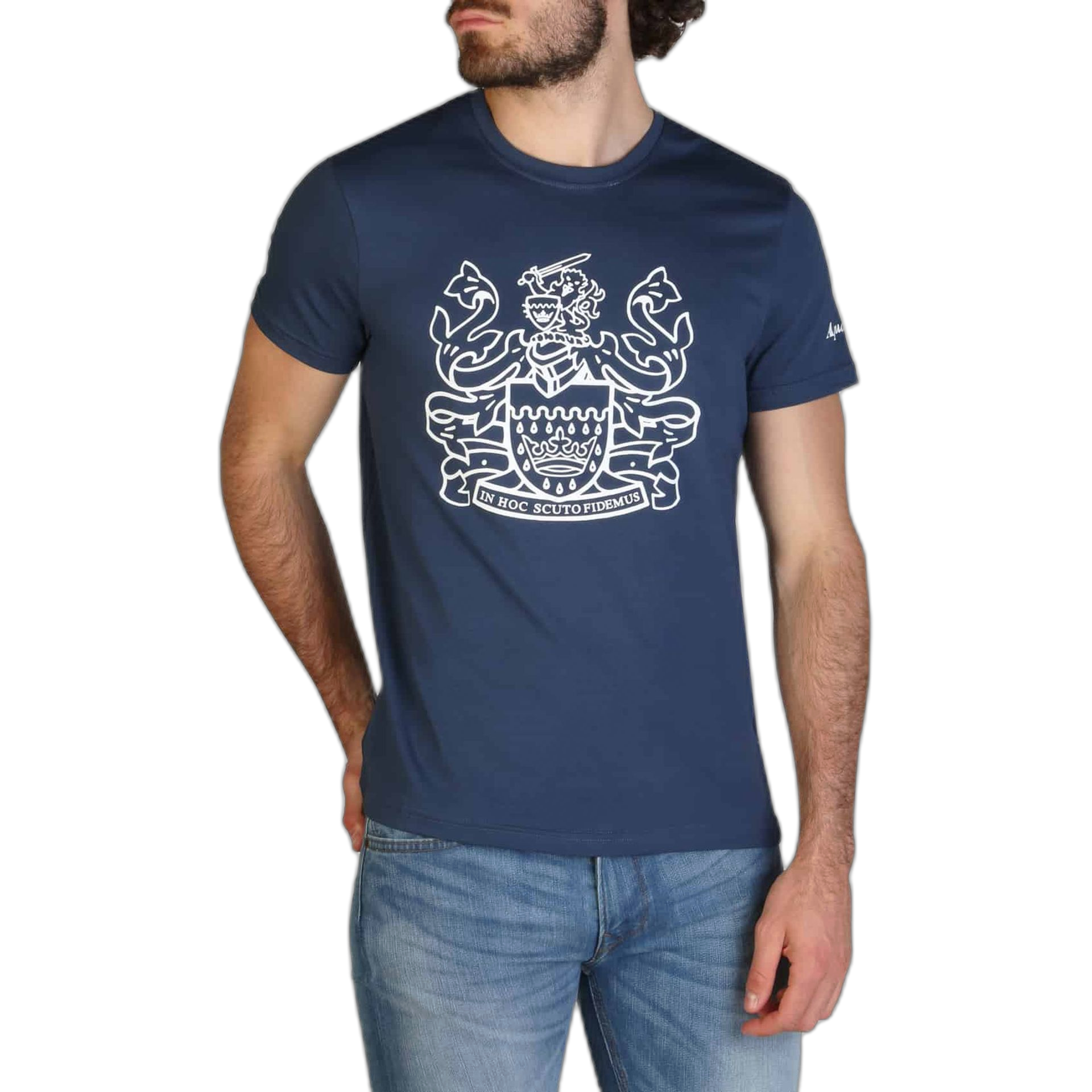 Aquascutum T-shirts (QMT002M0)